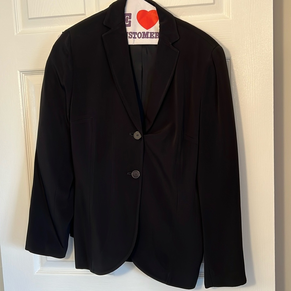 Black Ann Taylor Fully Lined Suit
